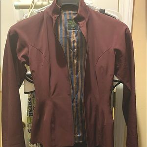Sz 4 Jean Paul Gaultier Femme zip up light jacket